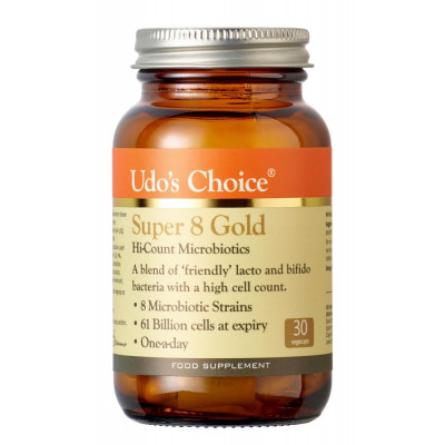 Udo's Choice Super 8 Gold 30 Capsules