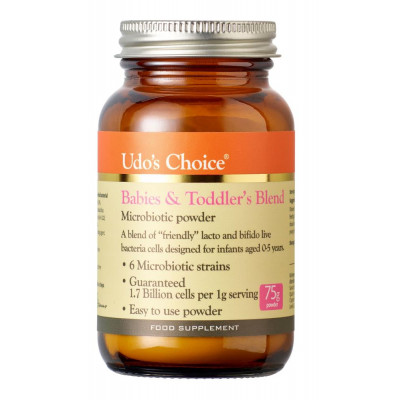 Udos Choice Babies & Toddler Blend Microbiotics Powder 75g