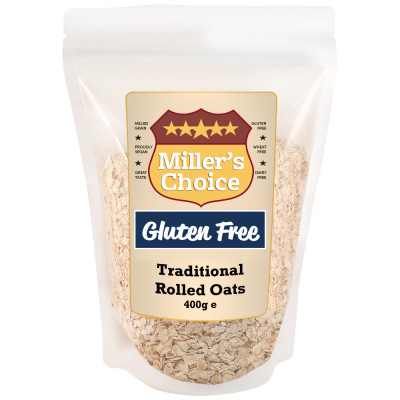 Miller's Choice Gluten Free Traditional Rolled Oats 400g