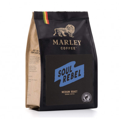 Marley Coffee Soul Rebel Medium Roast Ground Coffee 227g