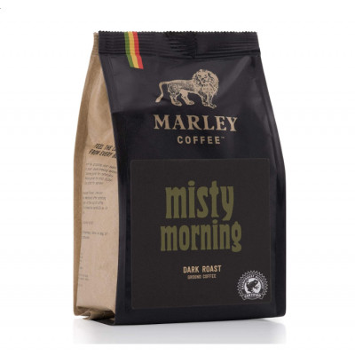 Marley Coffee Misty Morning Dark Roast Ground Coffee 227g