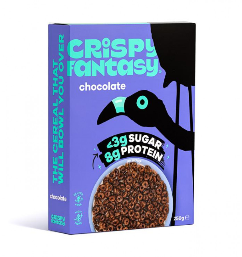 Crispy Fantasy High Protein Chocolate Cereal 250g