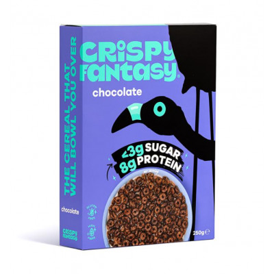 Crispy Fantasy High Protein Chocolate Cereal 250g