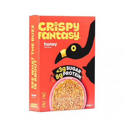 Crispy Fantasy High Protein Honey Cereal 250g