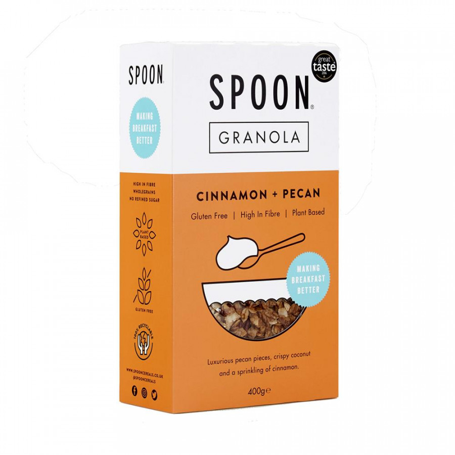 Spoon Cinnamon & Pecan Granola 400g