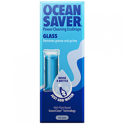 Ocean Saver Glass Cleaner EcoDrops 10ml - Pack of 4