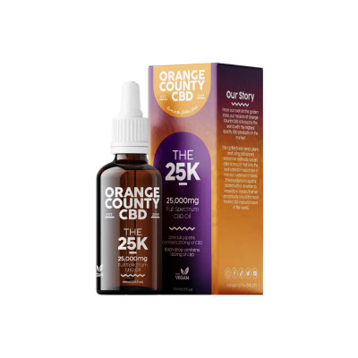 Orange County CBD 25000mg CBD Oil 100ml