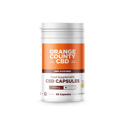 Orange County 450mg CBD - 30 Soft Gel Capsules