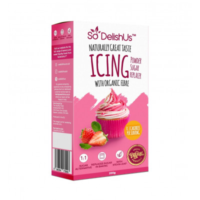 SoDelishUs Vegan Icing Powder 200g