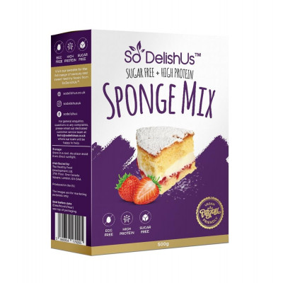 SoDelishUs Vegan Sponge Mix 500g