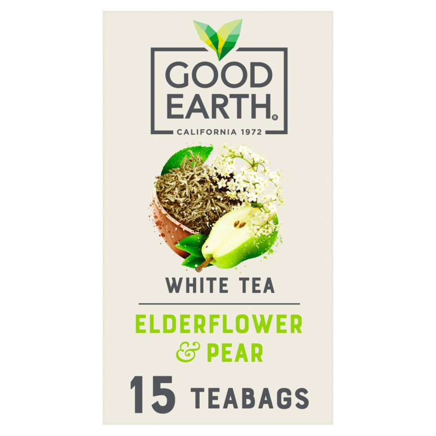 Good Earth White Tea, Elderflower & Pear Tea  - 15 Bags