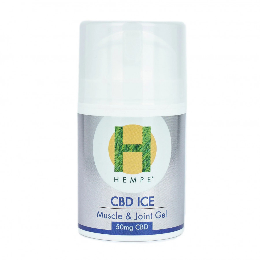 Hempe Ice 50mg CBD Muscle & Joint Gel 50ml