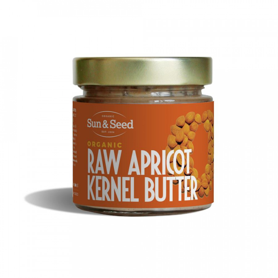 Sun & Seed Organic Raw Apricot Kernel Butter 200g