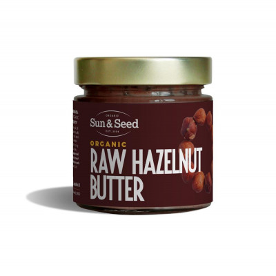 Sun & Seed Organic Raw Hazelnut Butter 200g