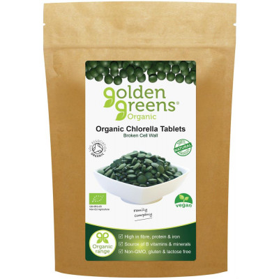 Greens Organic Chlorella 120 Tablets