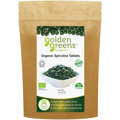 Greens Organic Spirulina 250 Tablets