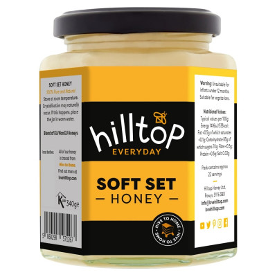 Hilltop Soft Set Honey 340g