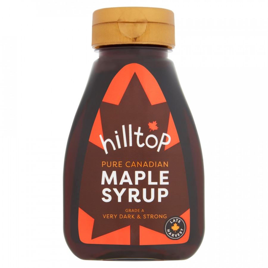 Hilltop Grade A Very Dark Maple Syrup 230g