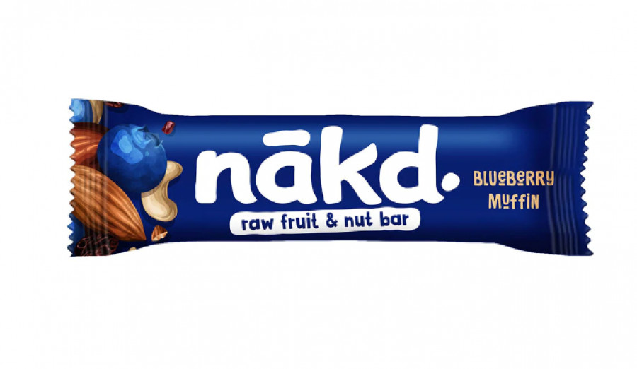 Nakd Blueberry Muffin 35g Bar - Pack of 18