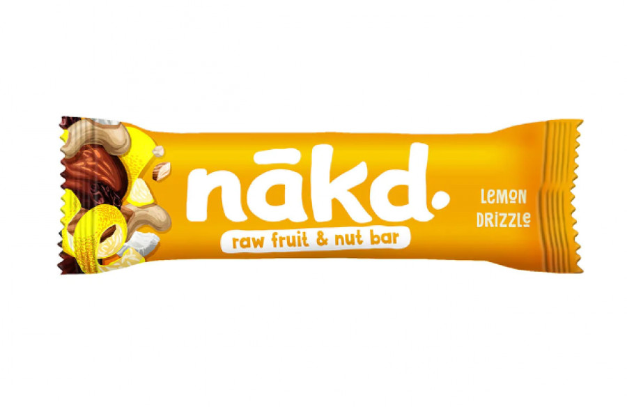 Nakd Lemon Drizzle 35g Bar - Pack of 18