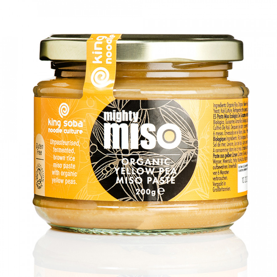 King Soba Organic Yellow Pea Miso Paste 200g