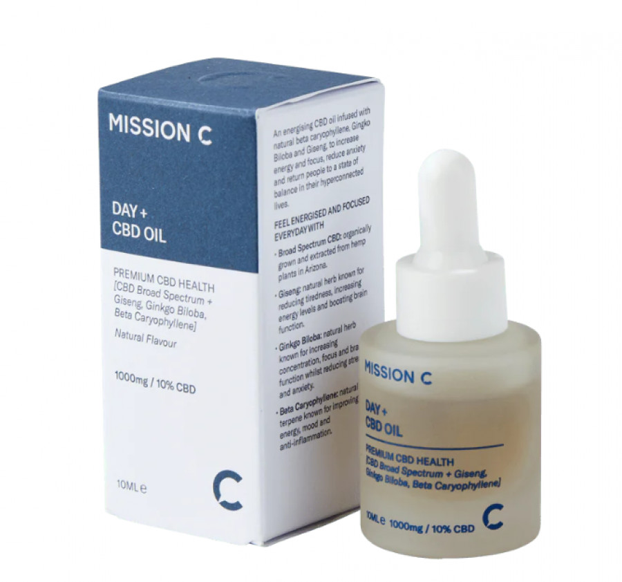 Mission C Day + 1000mg CBD Oil 10ml