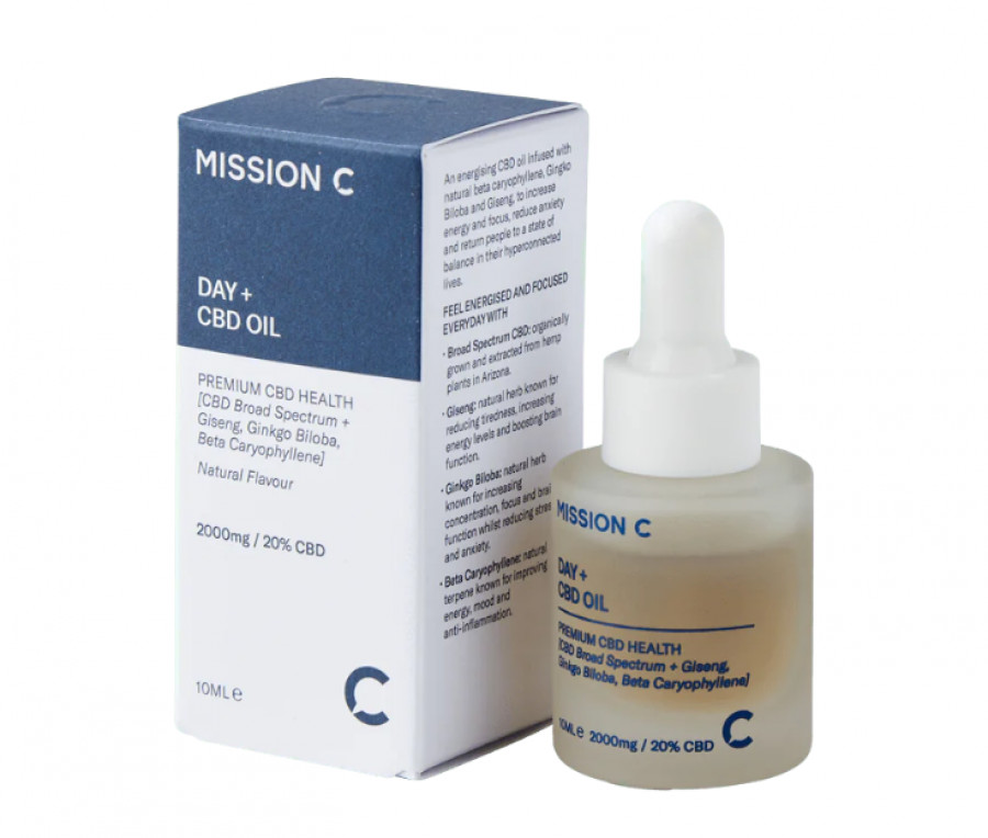 Mission C Day + 2000mg CBD Oil 10ml