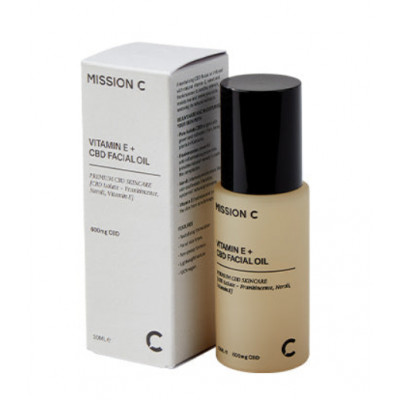 Mission C 600mg Vitamin E + CBD Facial Oil 30ml