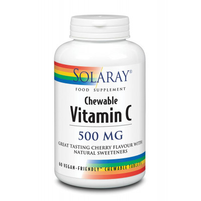 Solaray Chewable Vitamin C - 60 Tablets