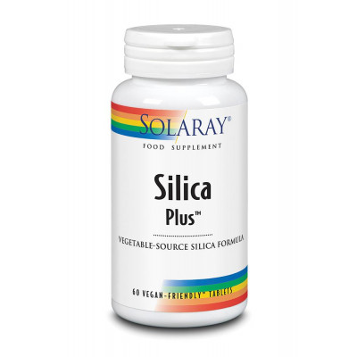 Solaray Silica Plus - 60 Tablets