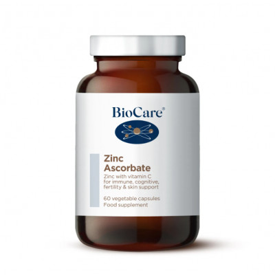 BioCare Zinc Ascorbate 60 Capsules