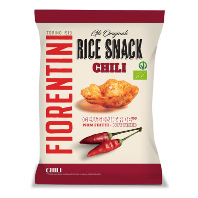 Fiorentini Organic Rice Snack Chilli 40g