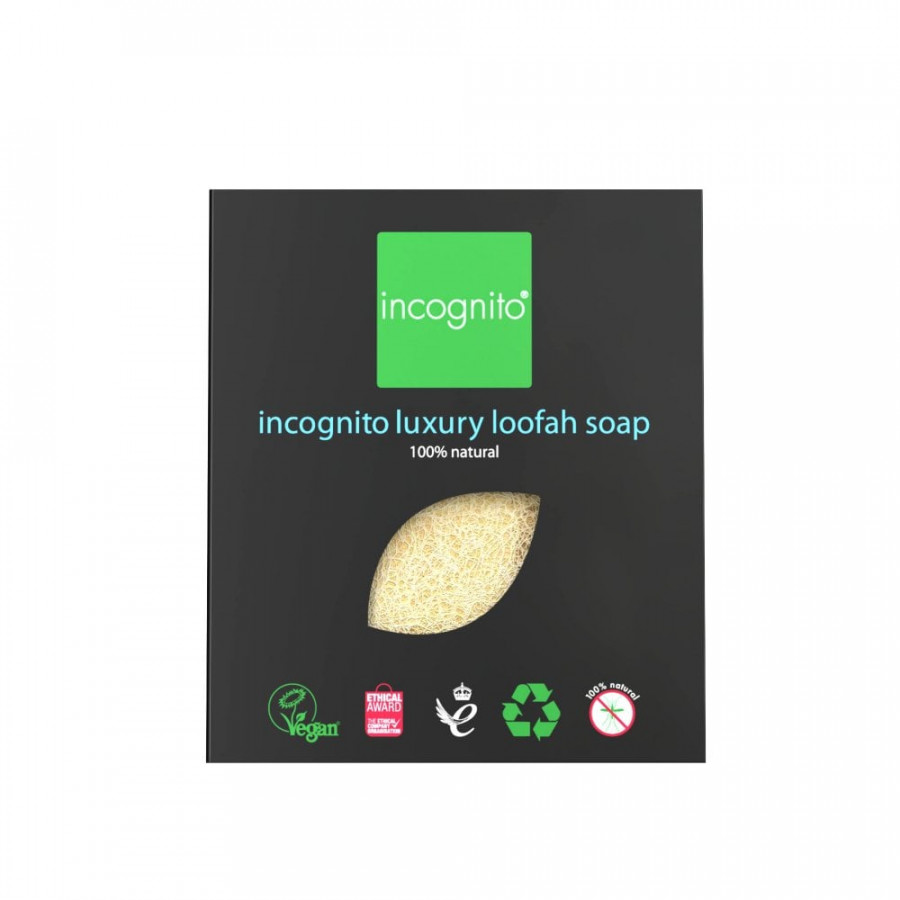 Incognito Luxury Loofah Soap 155g