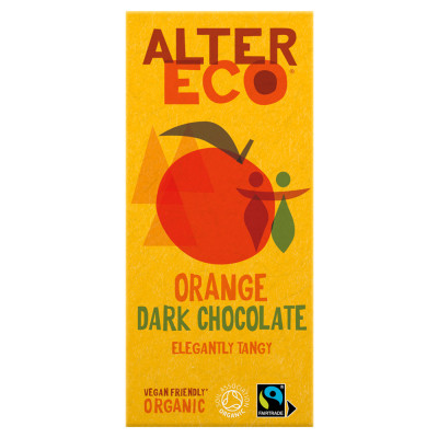 Alter Eco Dark Chocolate with Orange 100g