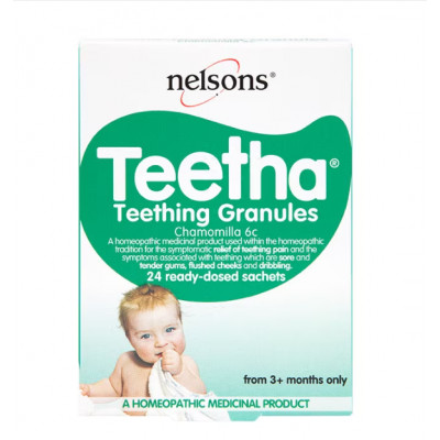 Nelsons Teetha Teething Granules - 24 Sachets