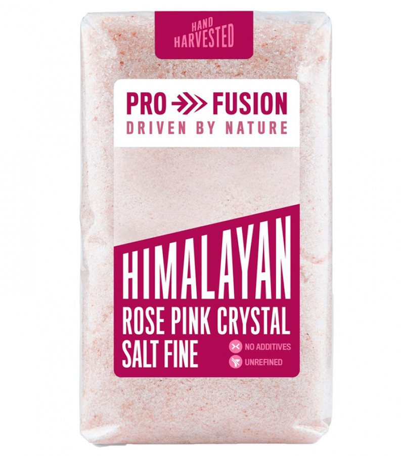 Profusion Himalayan Rose Pink Crystal Salt Fine 500g