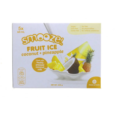 Smooze Pineapple & Coconut Fruit Ice