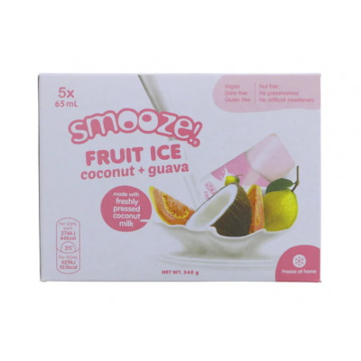 Smooze Pink Guava & Coconut Fruit Ice