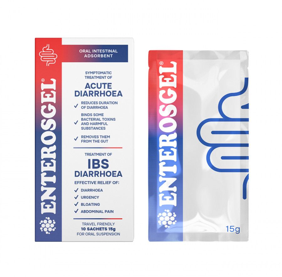 Enterosgel Toxin Binding Gel For Cleansing The Gut - 10 Sachets