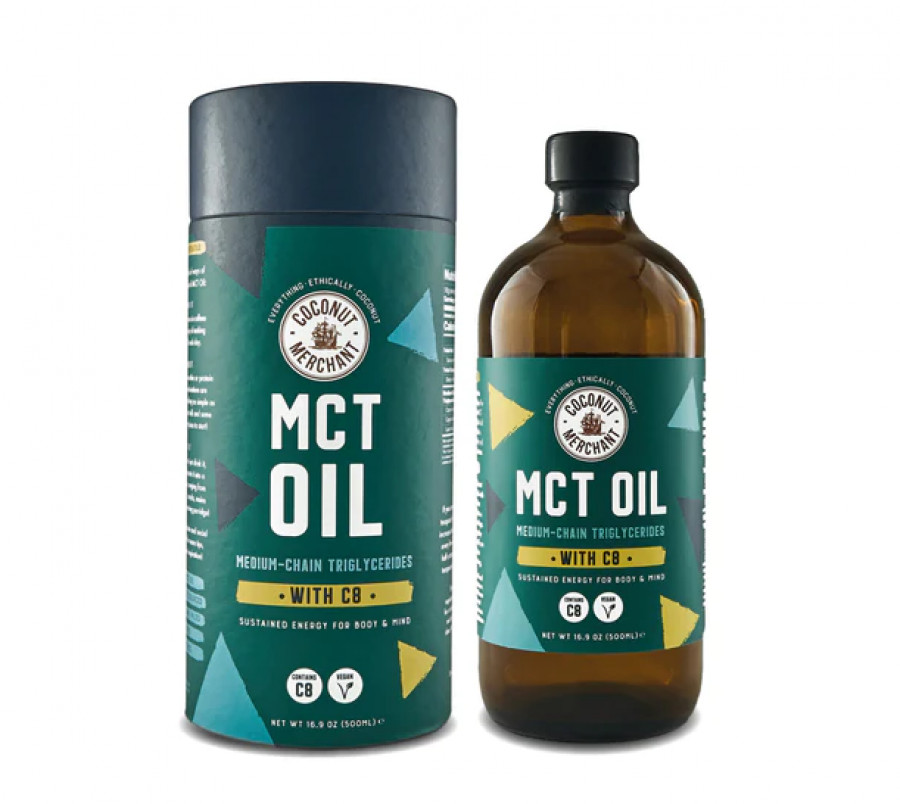 Coconut Merchant MCT Oil with C8 500ml