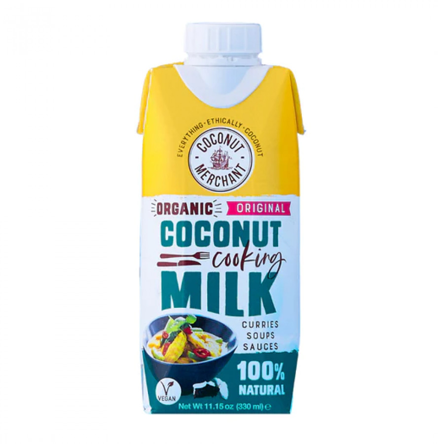 Coconut Merchant Organic Coconut Milk 330ml