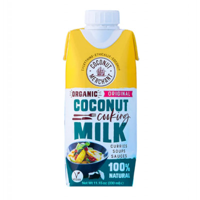 Coconut Merchant Organic Coconut Milk 330ml