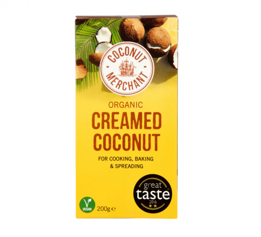 Coconut Merchant Organic Creamed Coconut 200g