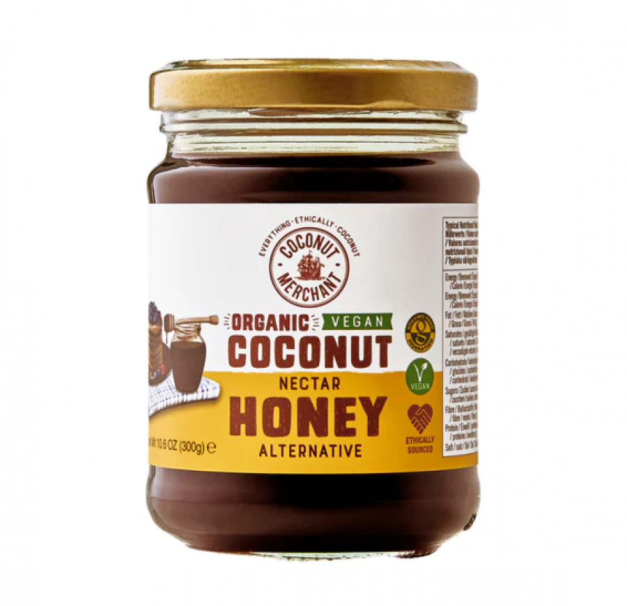 Coconut Merchant Organic Coconut Nectar Vegan Honey Alternative 300g