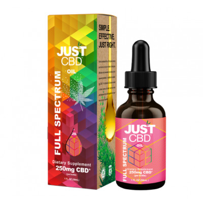 Just CBD 250mg Full Spectrum CBD Oil - 30ml