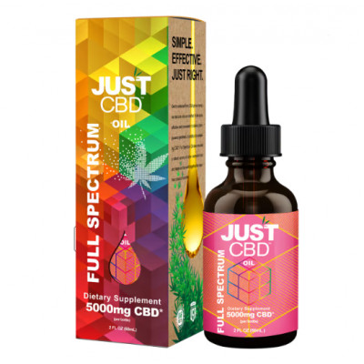 Just CBD 5000mg Full Spectrum CBD Oil - 30ml