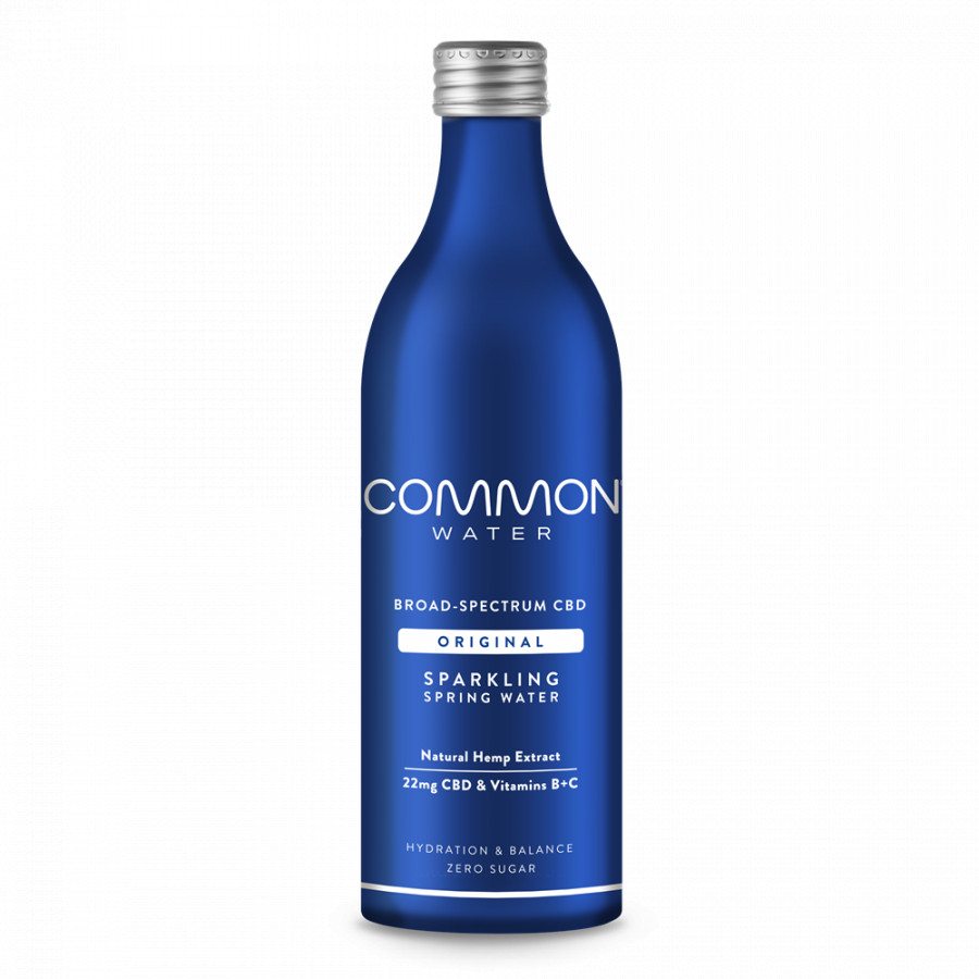 Common Water 22mg CBD Original Sparkling Water 330ml