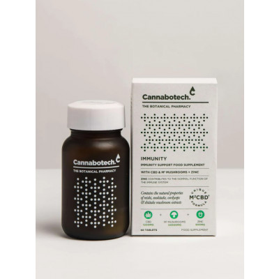 Cannabotech Immunity Mushroom & CBD - 60 Capsules