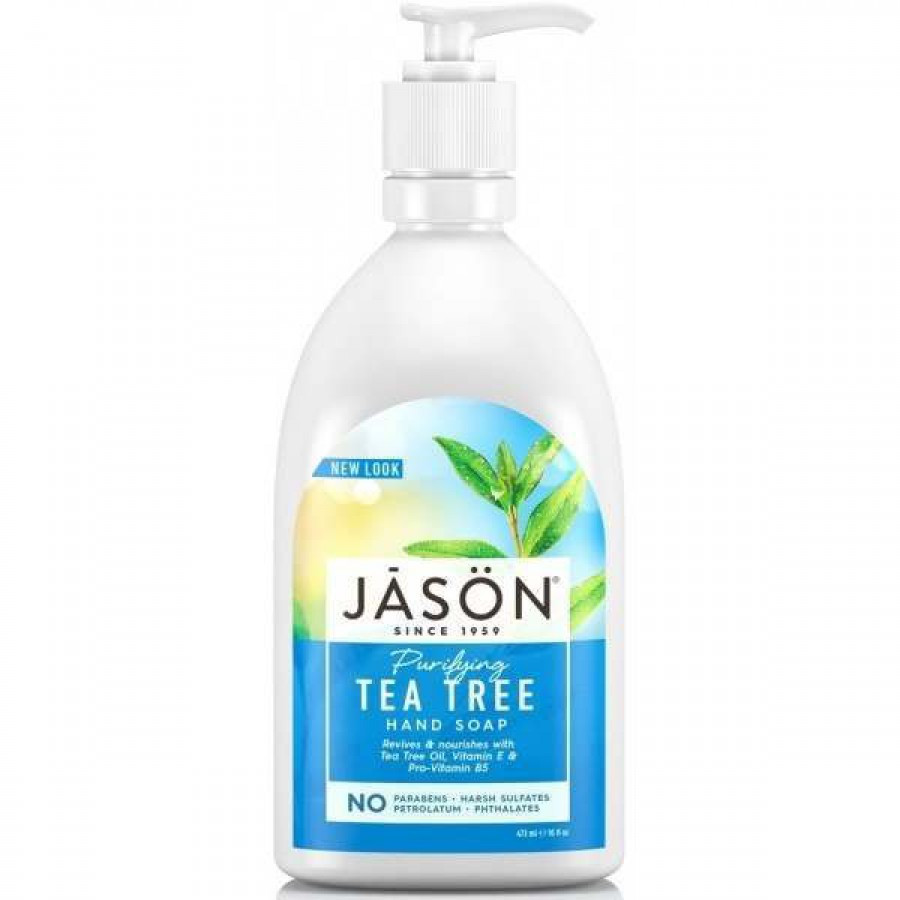 Jason Natural Purifying Tea Tree Hand Soap 480ml