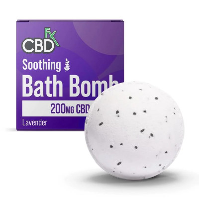 CBDfx 200mg CBD Soothing Bath Bomb